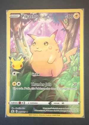 Pikachu, graded 9.0