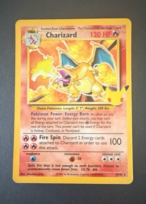 Charizard, graded 8.5