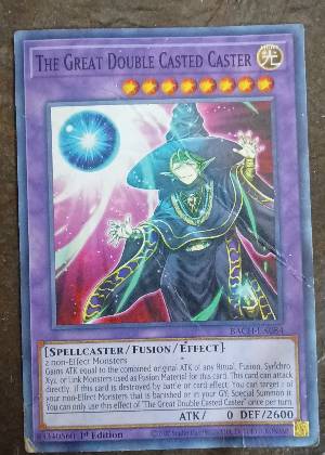 The Great Double Casted Caster, graded 2.5