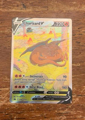 Charizard V, graded 9.0