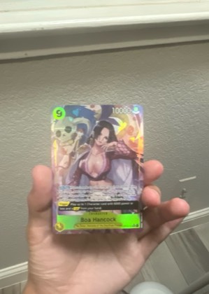 Boa Hancock - OP14-112 (Alternate Art), graded 8.5