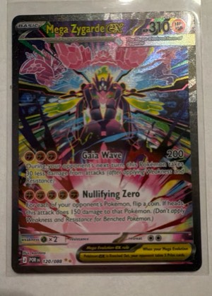 Mega Zygarde ex, graded 9.0