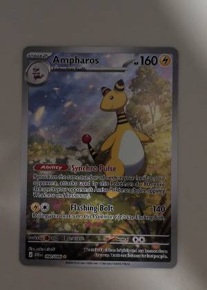 Ampharos, graded 9.0