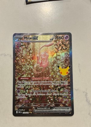 Mew ex, graded 9.5