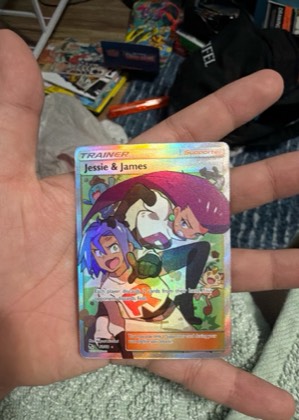 Jessie & James (Full Art), graded 9.0