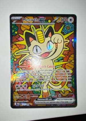 Meowth ex, graded 9.0