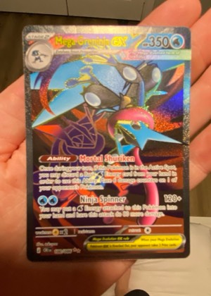 Mega Greninja ex graded 8.5