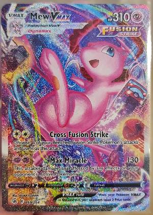 Mew VMAX (Alternate Art Secret), graded 9.5