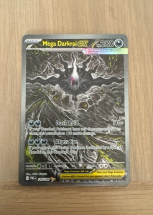 Mega Darkrai ex, graded 9.5
