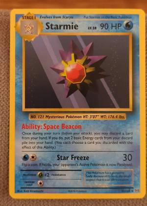 Starmie, graded 9.5