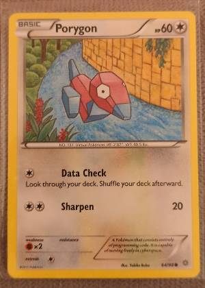Porygon, graded 9.5
