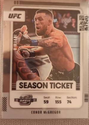 Conor McGregor, graded 9.5