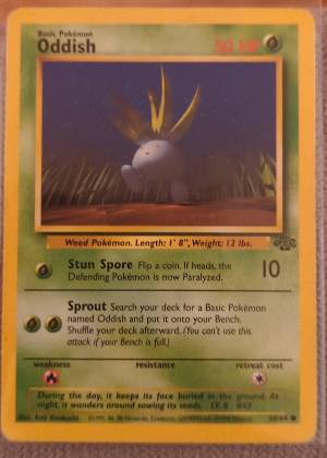 Oddish graded 8