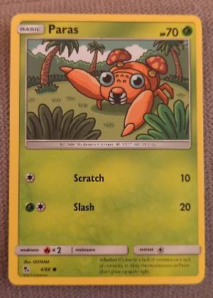 Paras, graded 9.5