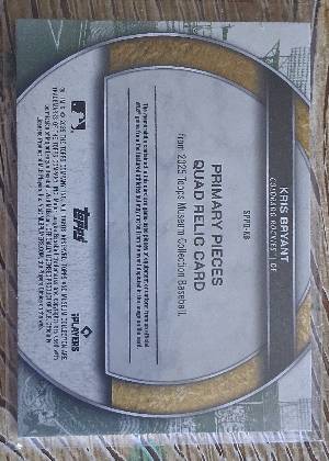 Kris Bryant, graded 7.5