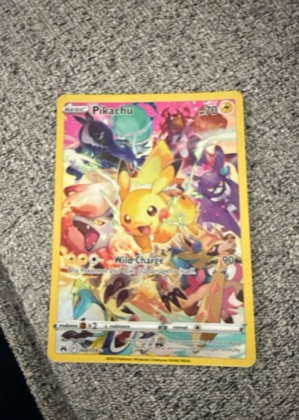 Pikachu (Secret), graded 8.0