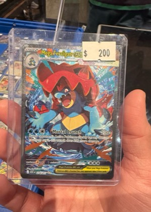 Mega Feraligatr ex, graded 9.0