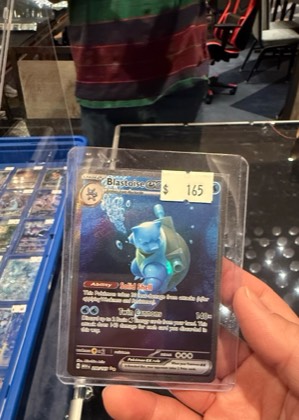 Blastoise ex, graded 9.0