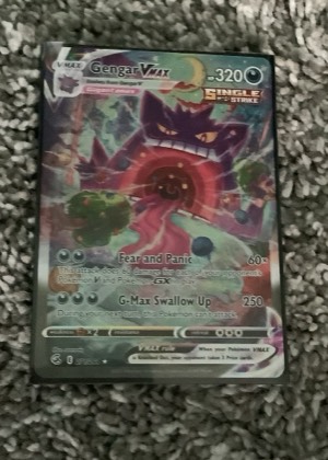 Gengar VMAX, graded 7.5