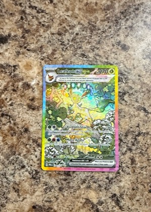 Leafeon ex graded 9.5