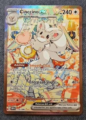 Cinccino ex, graded 9.0