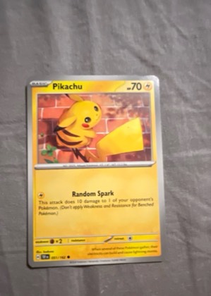 Pikachu graded 8