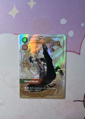 Lee Sin, Blind Monk (Overnumbered), graded 9.0