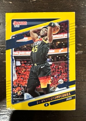Donovan Mitchell, graded 7.5