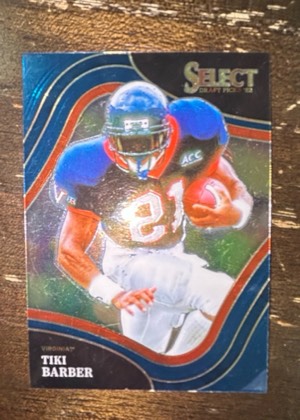 Tiki Barber, graded 8.5