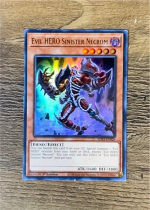 Evil HERO Sinister Necrom, graded 9.0