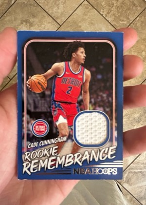 Cade Cunningham, graded 7.5