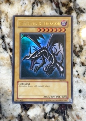 Red-Eyes B. Dragon, graded 7.5
