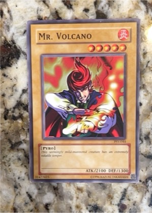 Mr. Volcano, graded 7.5