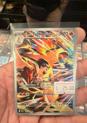 Ethan's Typhlosion, graded 9.0