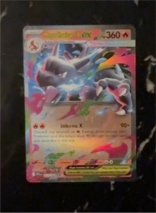 Charizard ex, graded 6.5