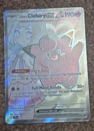 Lillie's Clefairy ex, graded 9.0