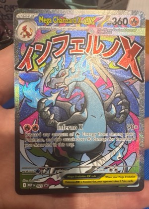 Mega Charizard X ex - 023 graded 9