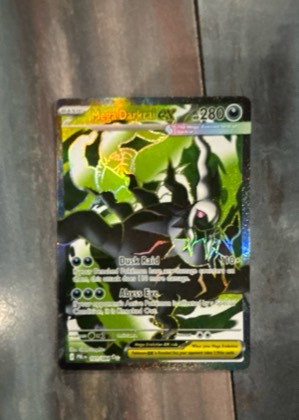 Darkrai EX (107 Full Art), graded 8.0