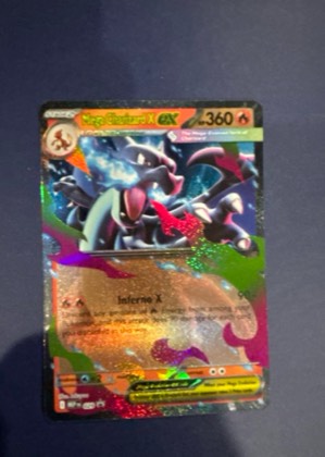 Mega Charizard X ex, graded 7.5
