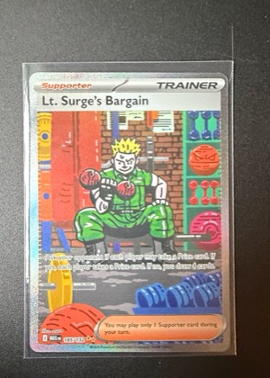 Lt. Surge's Bargain, graded 9.0