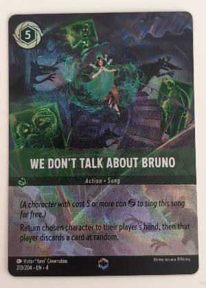 We Don't Talk About Bruno (Enchanted), graded 9.0