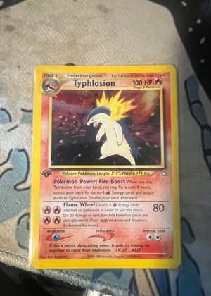 Typhlosion, graded 7.5