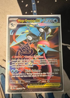 Mega Greninja ex, graded 9.0