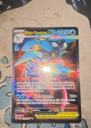 Mega Greninja ex, graded 9.0