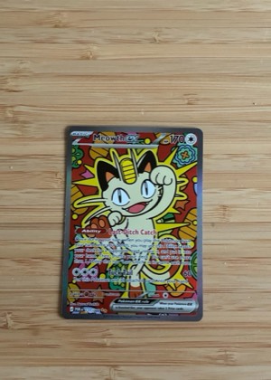 Meowth ex, graded 9.0