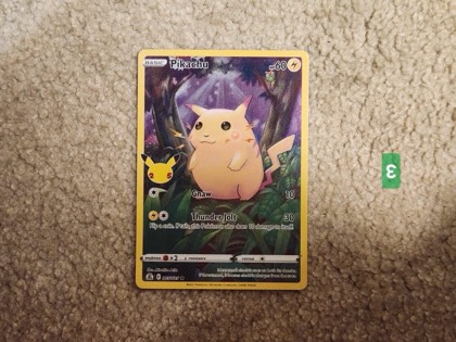 Pikachu, graded 9.5