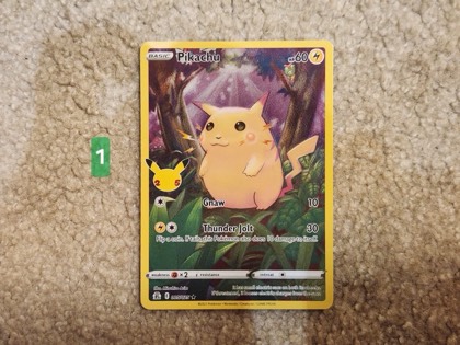 Pikachu graded 9.5