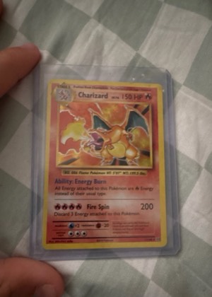 Charizard graded 9