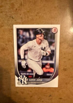 Aaron Judge, graded 7.5