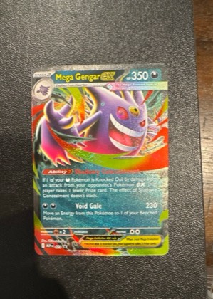 Mega Gengar ex - 073, graded 9.5
